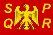 Flag of the Roman nation