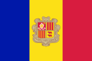 Flag of the Andorran nation